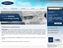 Tablet Screenshot of meomed.cz